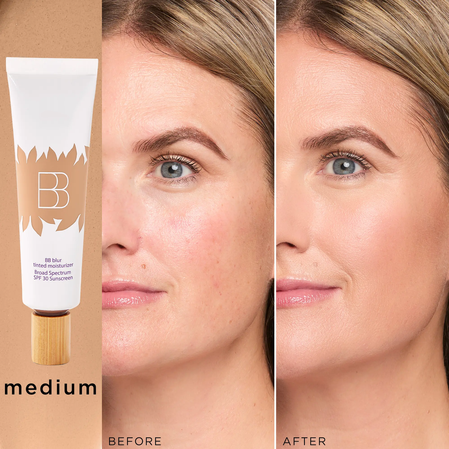 blur tinted moisturizer SPF 30 - instantly brightens, hydrates & smooths your dermato