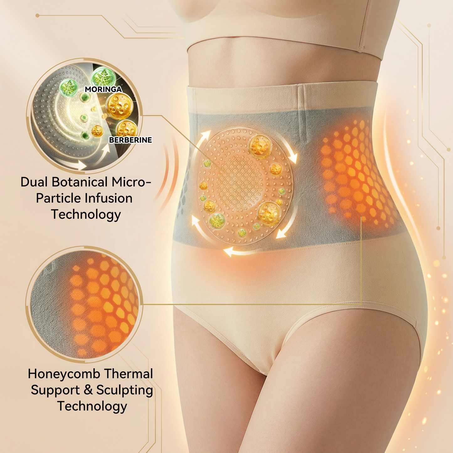 2026 New Release:  LAZZDA | Moringa & Berberine 4-In-1 Toning & Shaping Shorts (Targets Belly, Hips & Thighs for a Slimmer Look)