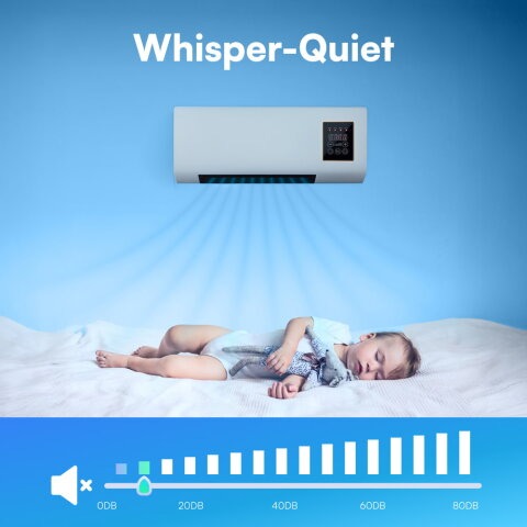 Sleep mode for comfortable bedroom use