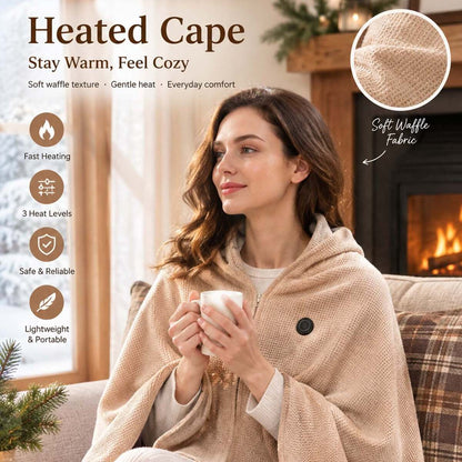 ❄️Heated Wearable Blanket – Stay Warm at Your Desk Without Bulky Layers 🔥