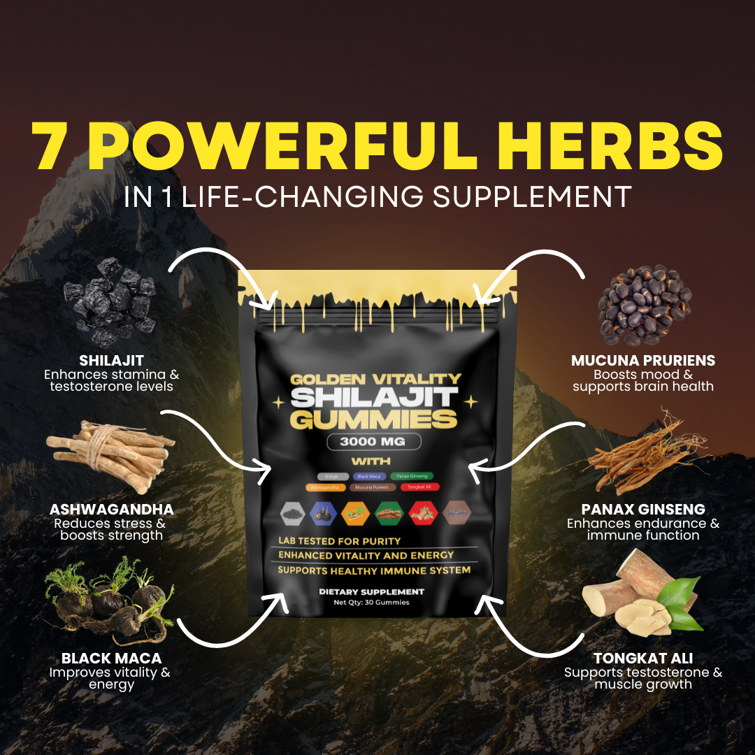 Lazzda Shilajit Gummies（Mixed Packaging Of Old And New）