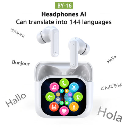 ⏰🔥 Bluetooth 6.0 Earphones LED Display High Fidelity Waterproof Wireless Earphones