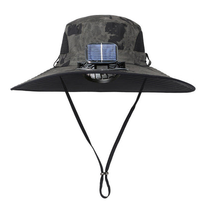 2026 New Ultralight Solar Fan Sun Hat – Lighter Than a Baseball!
