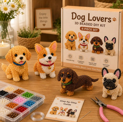 🧵✨ Creative Beaded Mini World 3D DIY Kit Collection