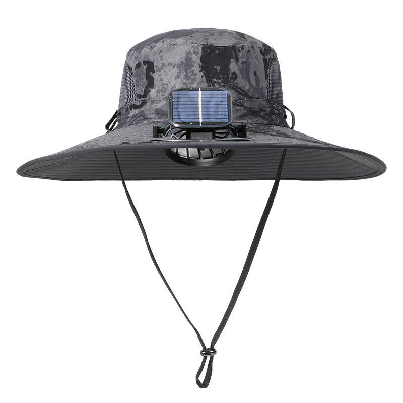 2026 New Ultralight Solar Fan Sun Hat – Lighter Than a Baseball!