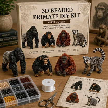 🧵✨ Creative Beaded Mini World 3D DIY Kit Collection