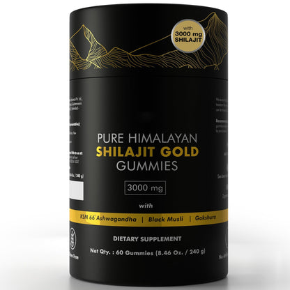 Lazzda Shilajit Gummies（Mixed Packaging Of Old And New）