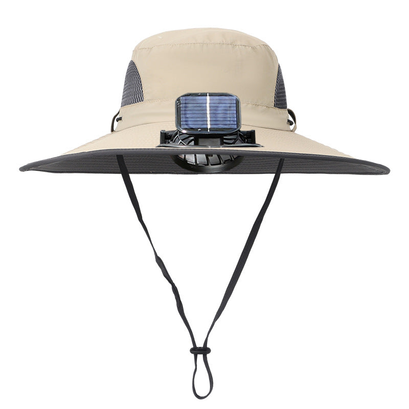 2026 New Ultralight Solar Fan Sun Hat – Lighter Than a Baseball!