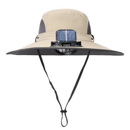 2026 New Ultralight Solar Fan Sun Hat – Lighter Than a Baseball!