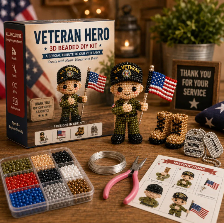 🧵✨ Creative Beaded Mini World 3D DIY Kit Collection