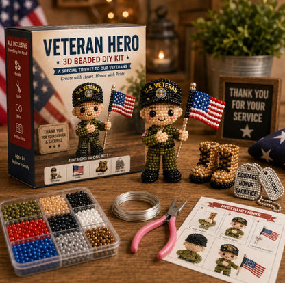 🧵✨ Creative Beaded Mini World 3D DIY Kit Collection