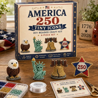 🧵✨ Creative Beaded Mini World 3D DIY Kit Collection