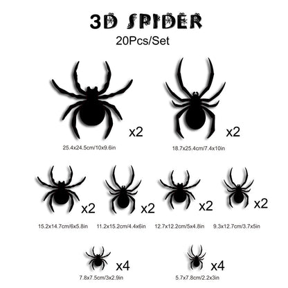 🦇Halloween 3D Lighted Bats