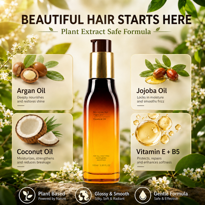 🔥2026 HOT SALE🔥Intense Repair Hair Oil- Dry Hair Rescue & Frizz Control