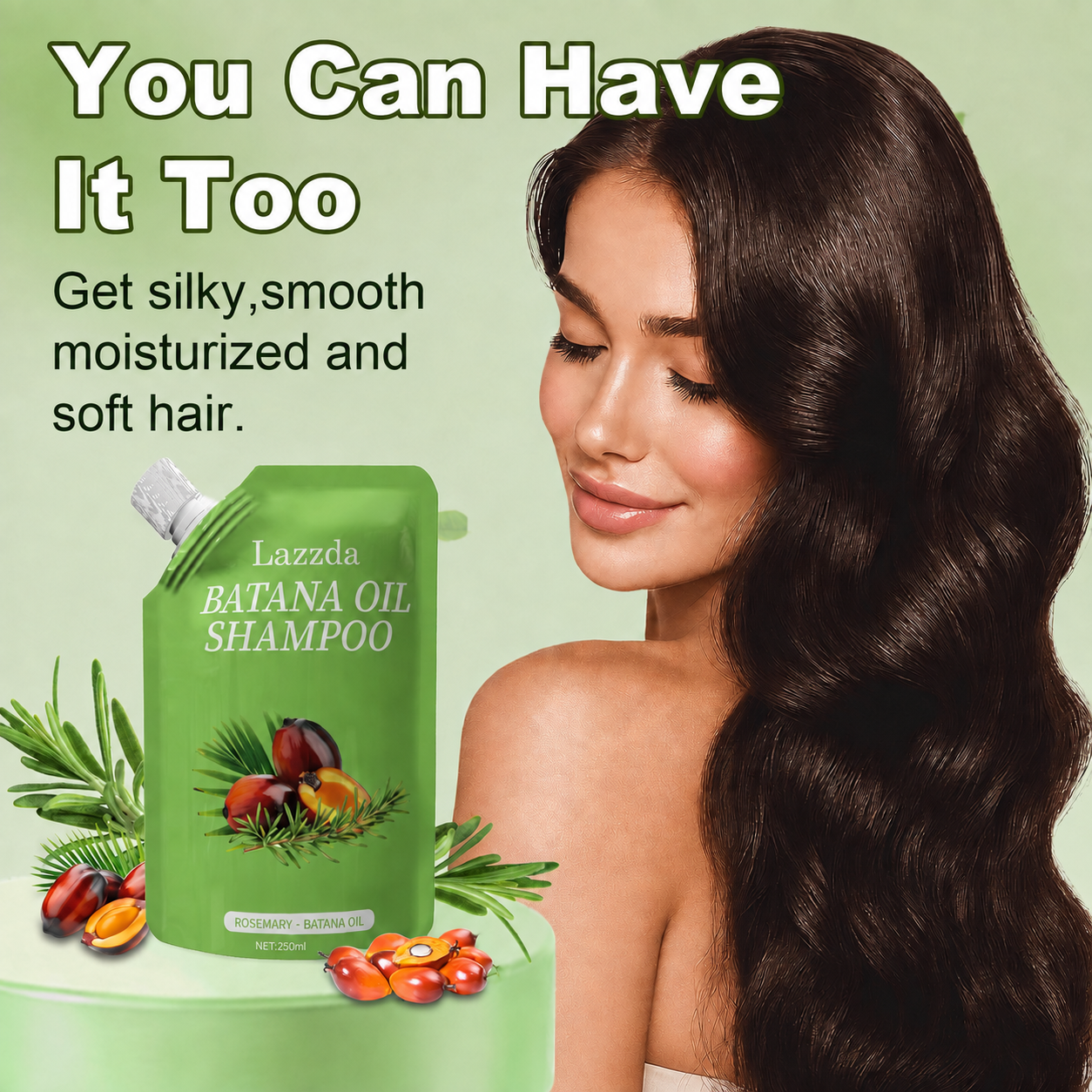 Batana Oil Rosemary Shampoo for Hair Growth