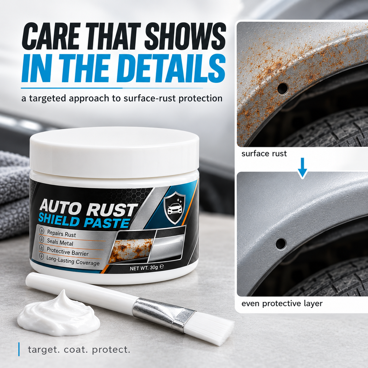 🔥Car Metal Rust Repair Paste🔥