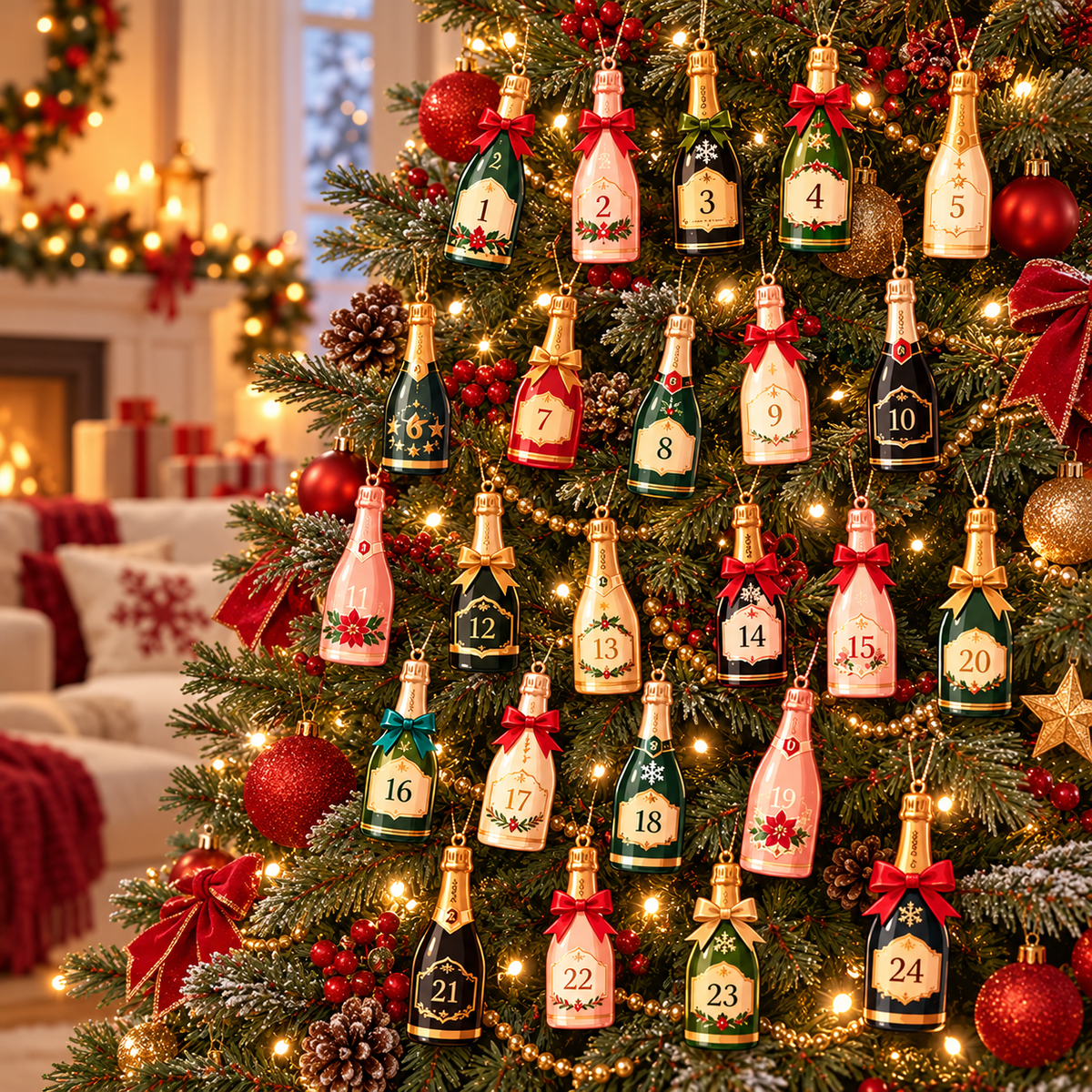 🎅Best Gift For Christmas 🥂 24 Champagne Advent Calendar 2026 🎄