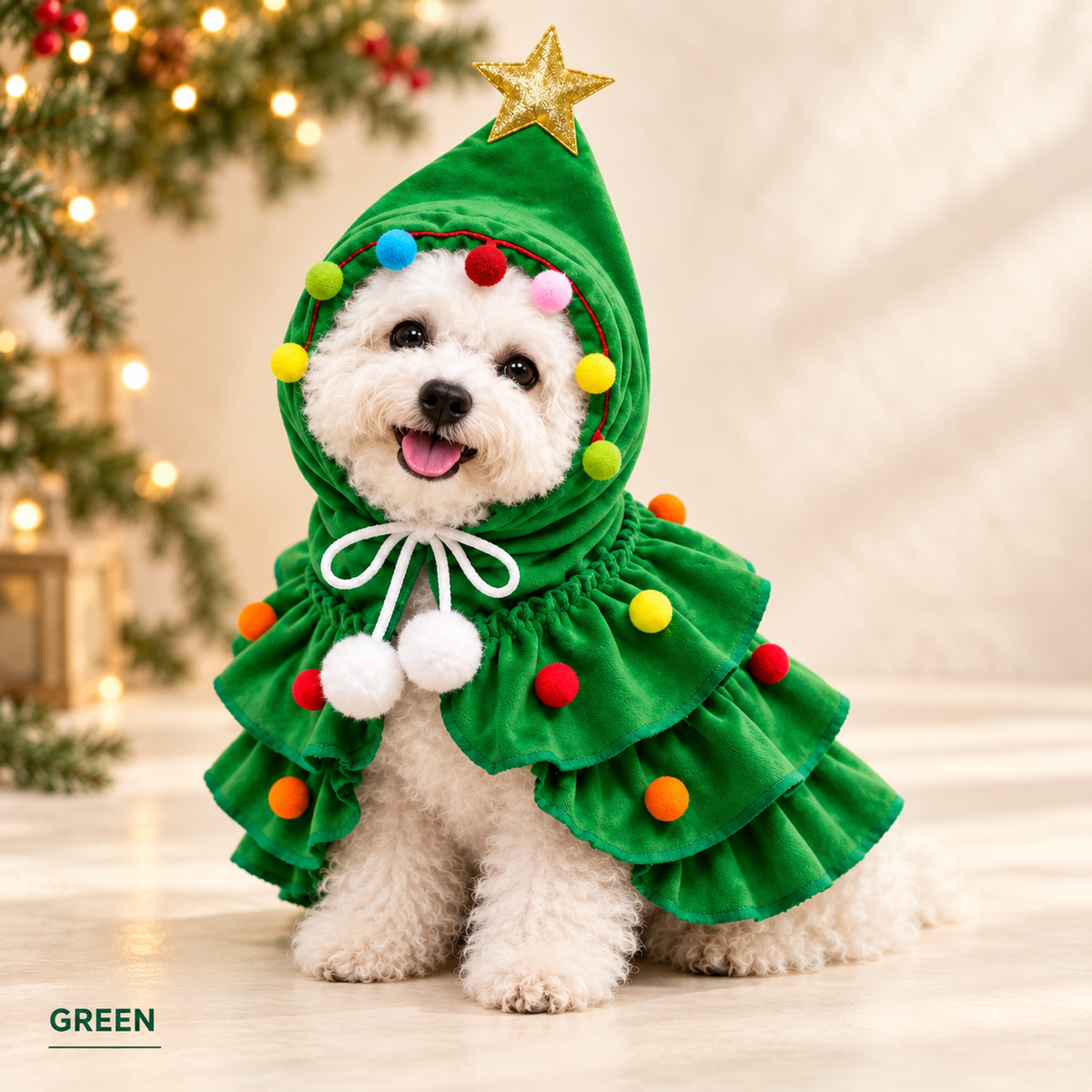 Christmas Tree Pet Costume