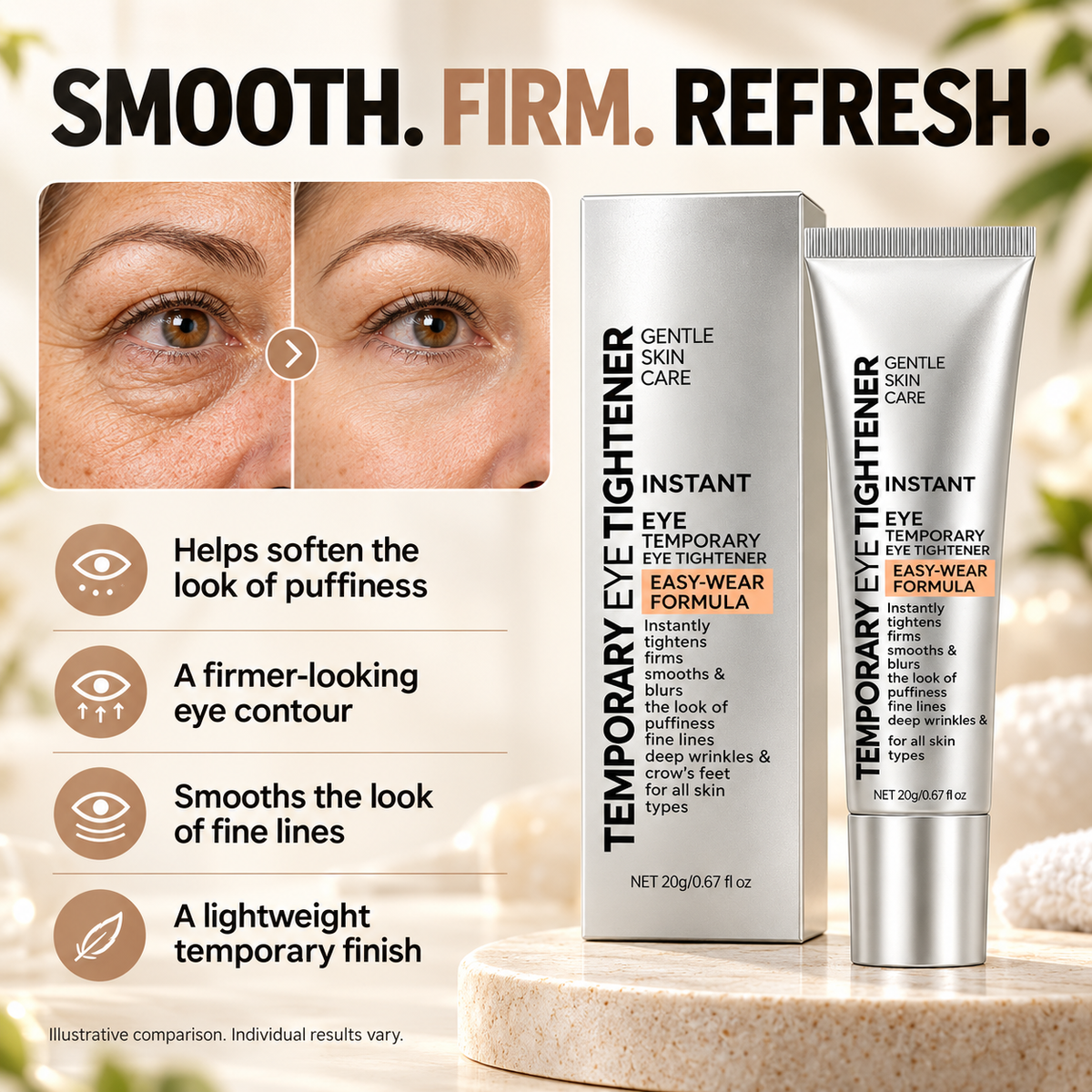 Reverse-Aging Eye Tightener