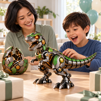 Mechanical T-Rex Egg – From Mysterious Egg to Mighty Robotic Dinosaur! 🥚⚙️✨