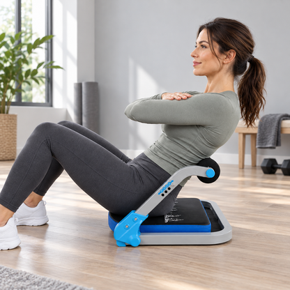 Lazzda Assisted Sit-Up & Ab Trainer