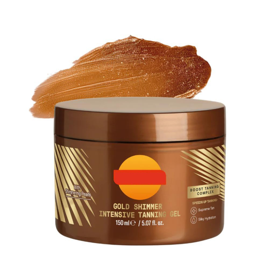 Gold Shimmer Tanning Gel