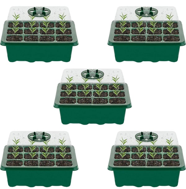 Adjustable Humidity Seed Starter Trays