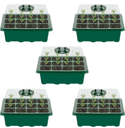 Adjustable Humidity Seed Starter Trays