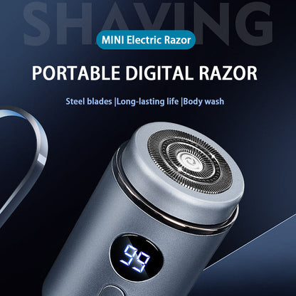 ⏰ Limited Time 49% OFF! 🔥 IPX7 Waterproof Cordless Mini Portable Razor ✨🪒💦 Buy More, Save More 💰📦