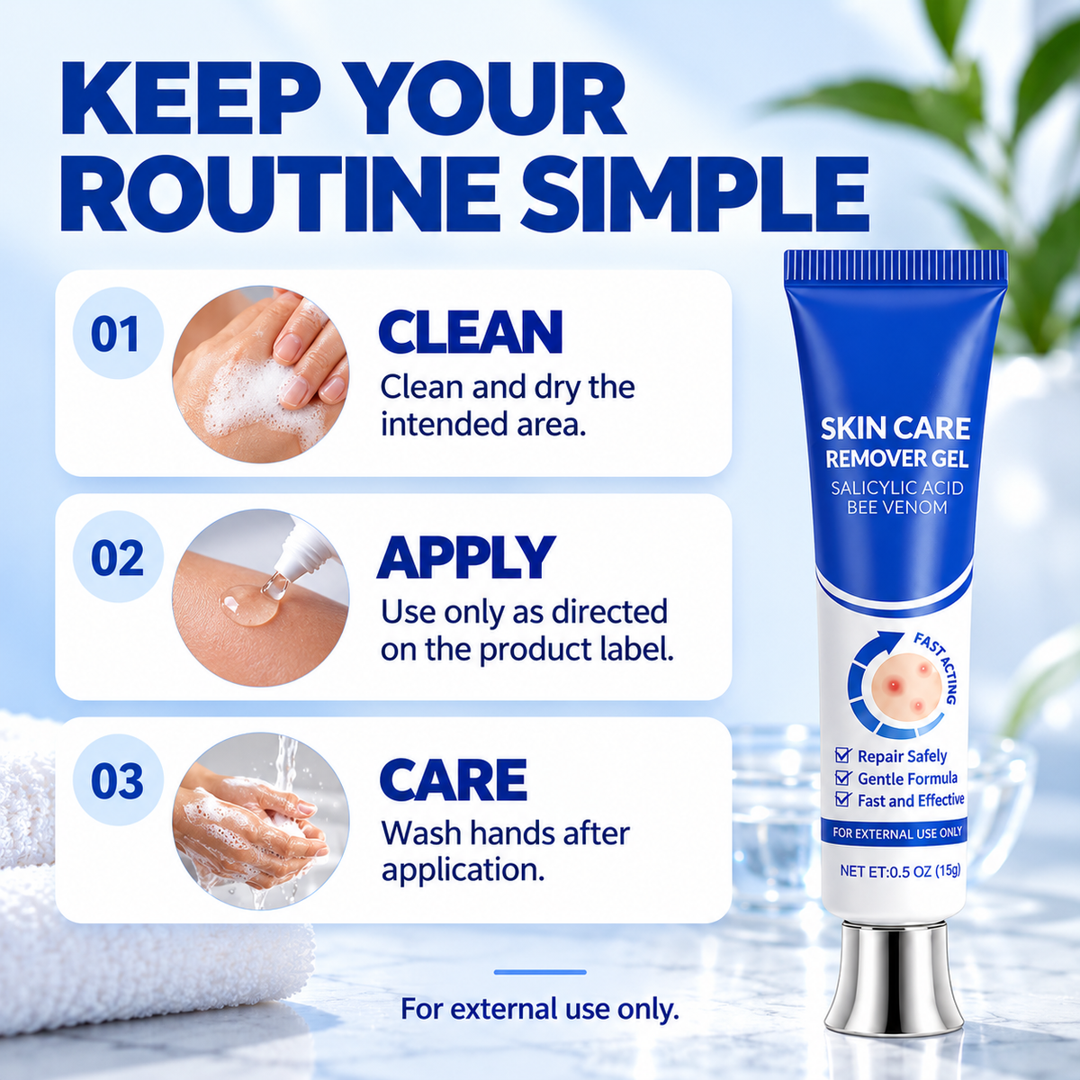 Hydrating Gel Herbal Face & Body Moisturizer