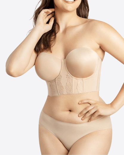 The Low Back Strapless Bra