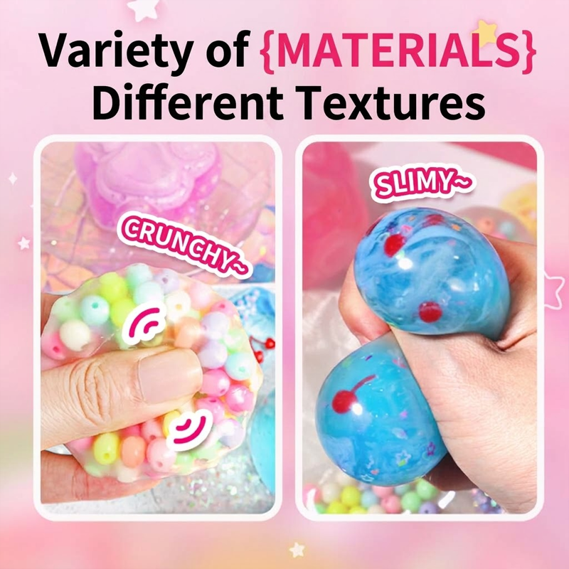 12pcs Customizable Squishy Toys