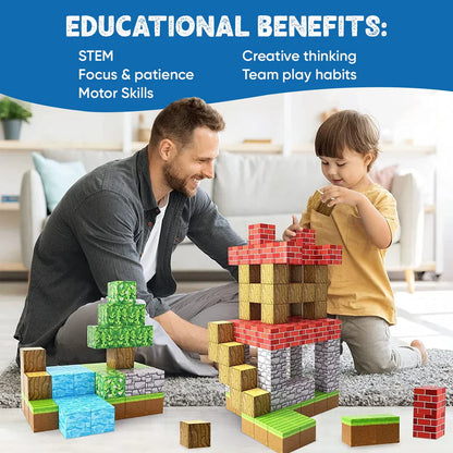 Magnetic Building Blocks