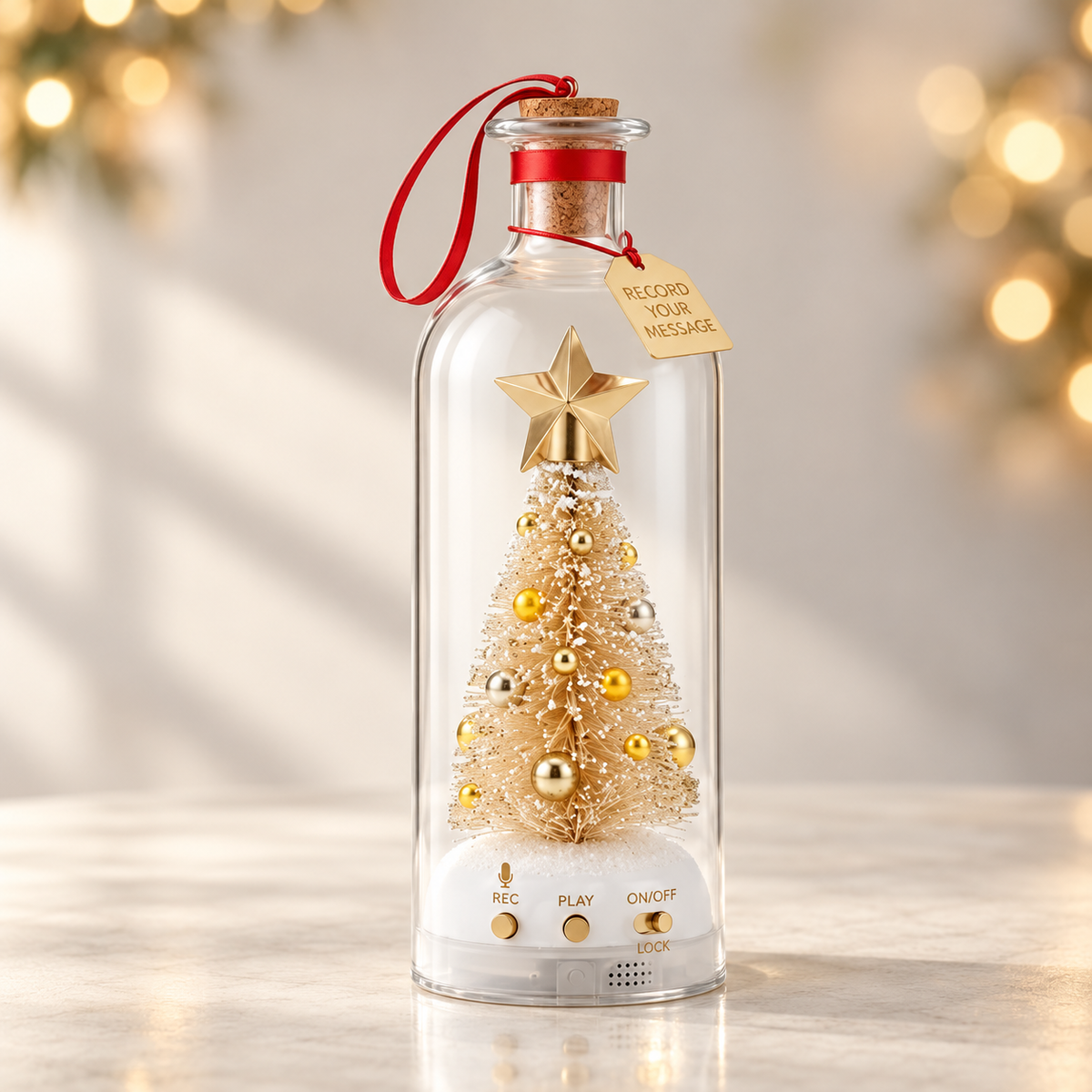 Record-a-Message Christmas Tree