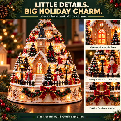 🏆 60,000+ Sold - 🎄Christmas Village Lightscape Tree