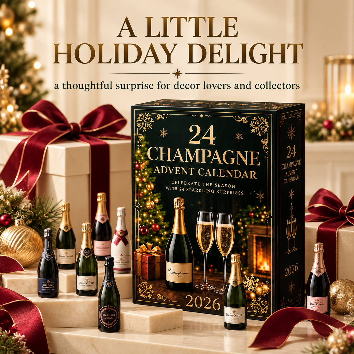🎅Best Gift For Christmas 🥂 24 Champagne Advent Calendar 2026 🎄