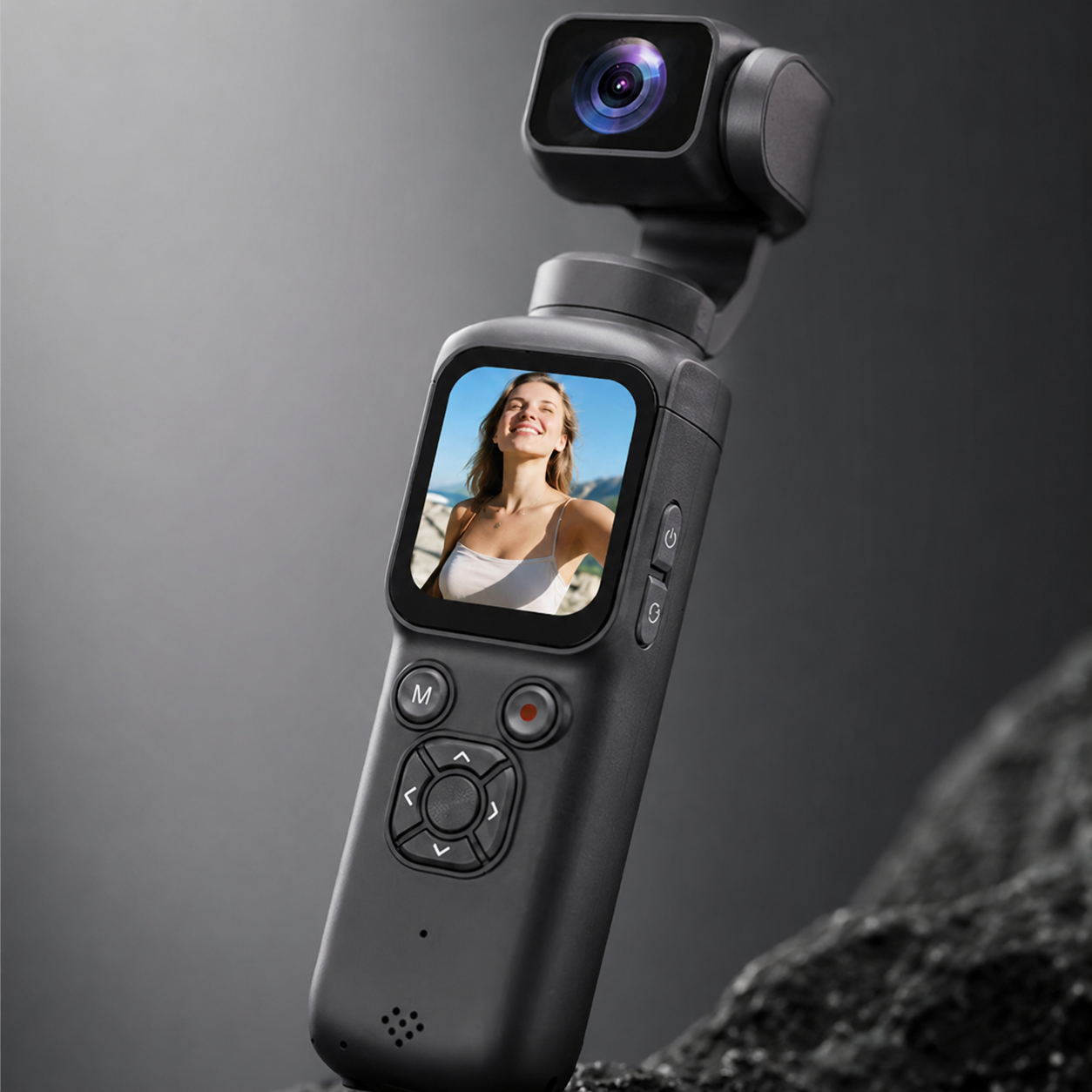 4K Vlog Camera Pocket Stabilized Video Camera
