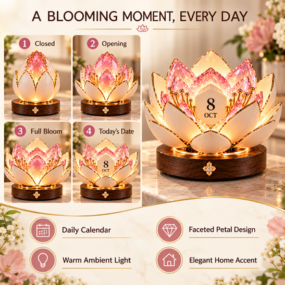 Automatic Blooming Perpetual Calendar