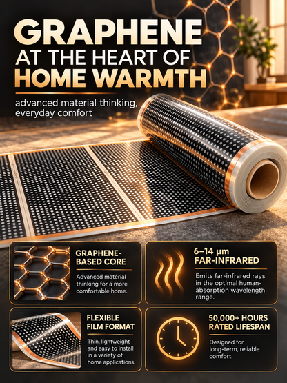 German High-Tech Graphene Wall Heater