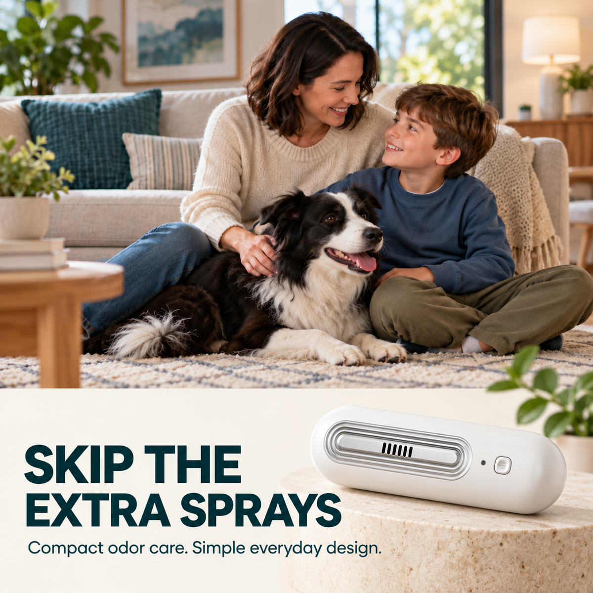 Lazzda Pet Odor Eliminator - Eliminate Pet Smells In Under 24 Hours & Stop Them From Coming Back