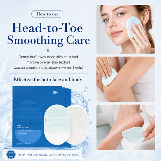Head-to-Toe Smoothing Care exfoliating pads