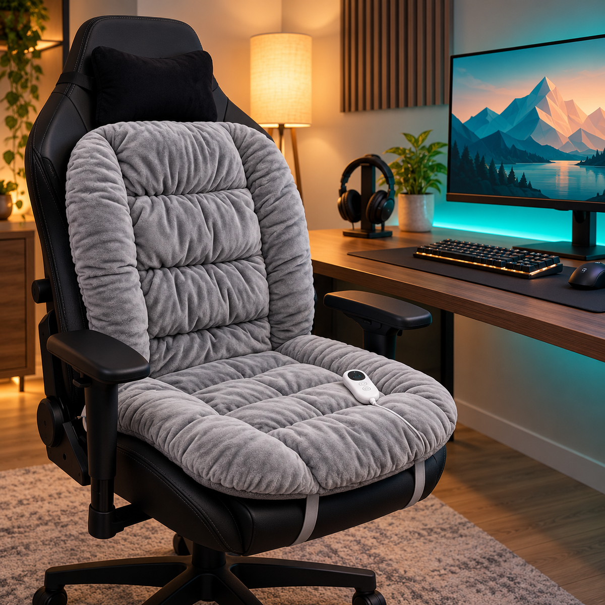 Lazzda Heated Cushion