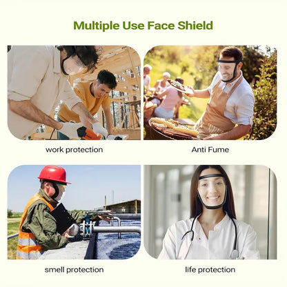 🛠️Anti-Fog Protective Full Face Shield