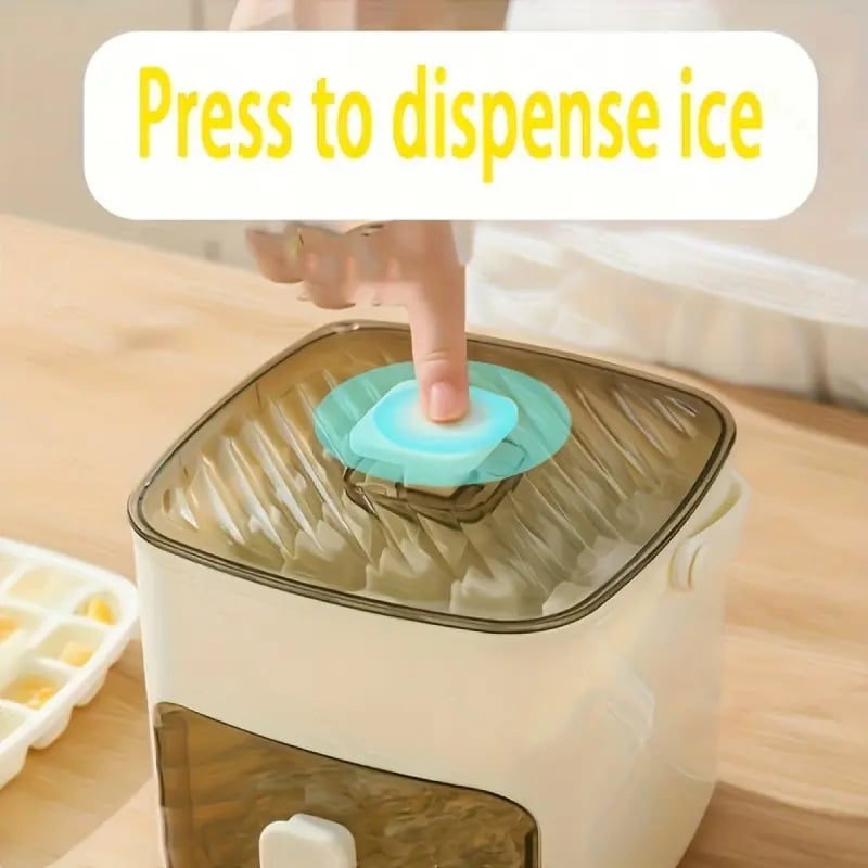 48-Cube Double Layer Portable Countertop Ice Maker