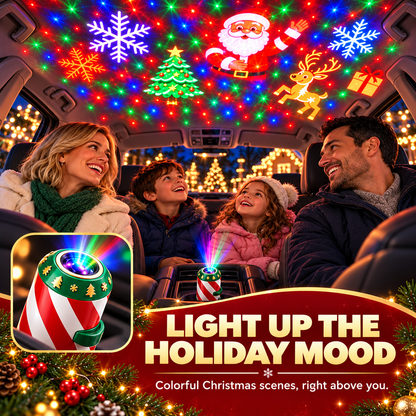 🎅USB Christmas Projector – Transform Your Windows into a Magical Holiday Light Show!🎄
