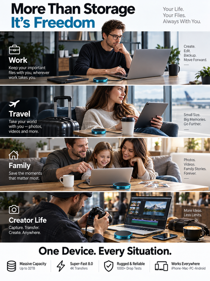 C Magnetic Anti-Lost Portable SSD External Solid State Drive