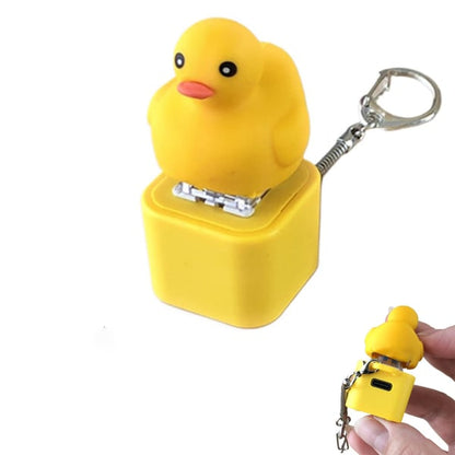 Frog Croaking Fidget Toy - Rechargeable Frog Croaking Keychain