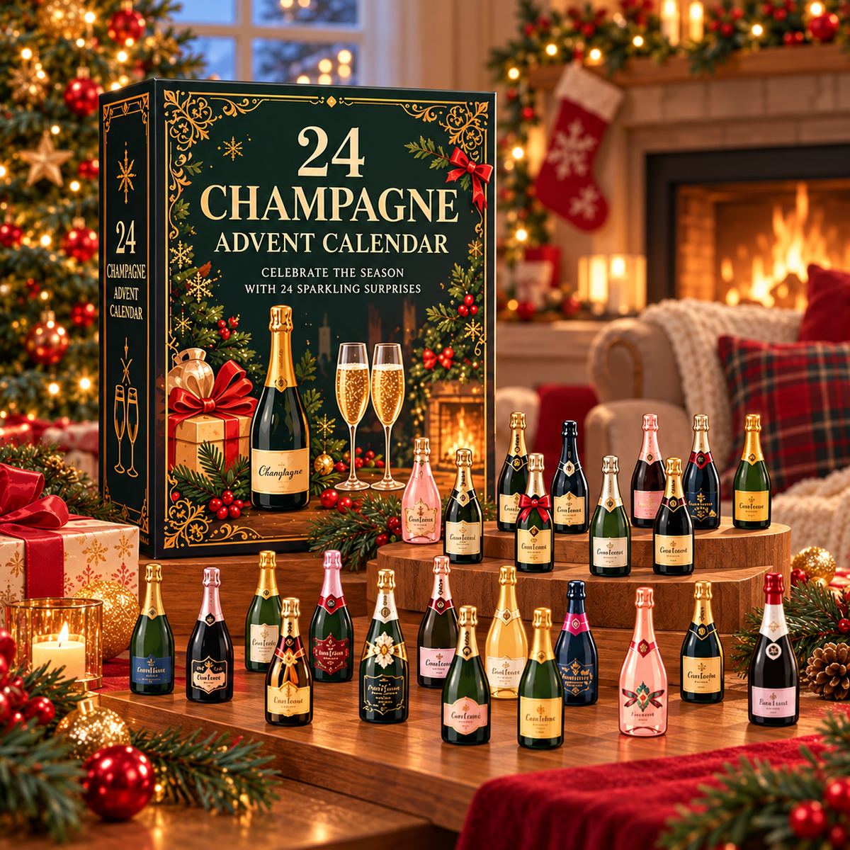 🎅Best Gift For Christmas 🥂 24 Champagne Advent Calendar 2026 🎄