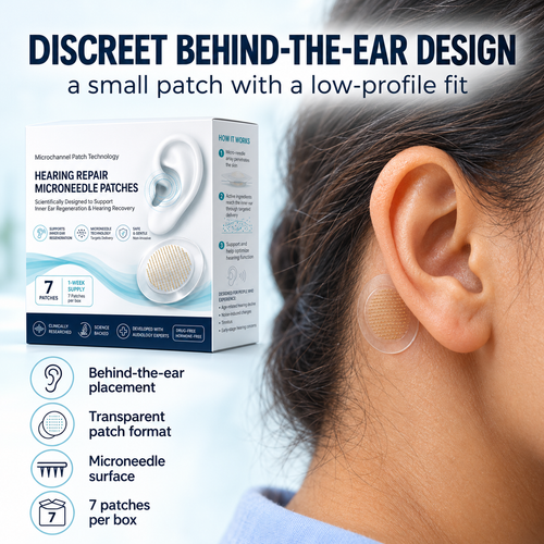 HEARING SUPPORT MICRONEEDLE PATCHES