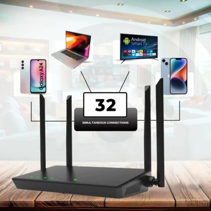 Ultra Link Free Wifi Router [UNLIMITED SATELLITE INTERNET]